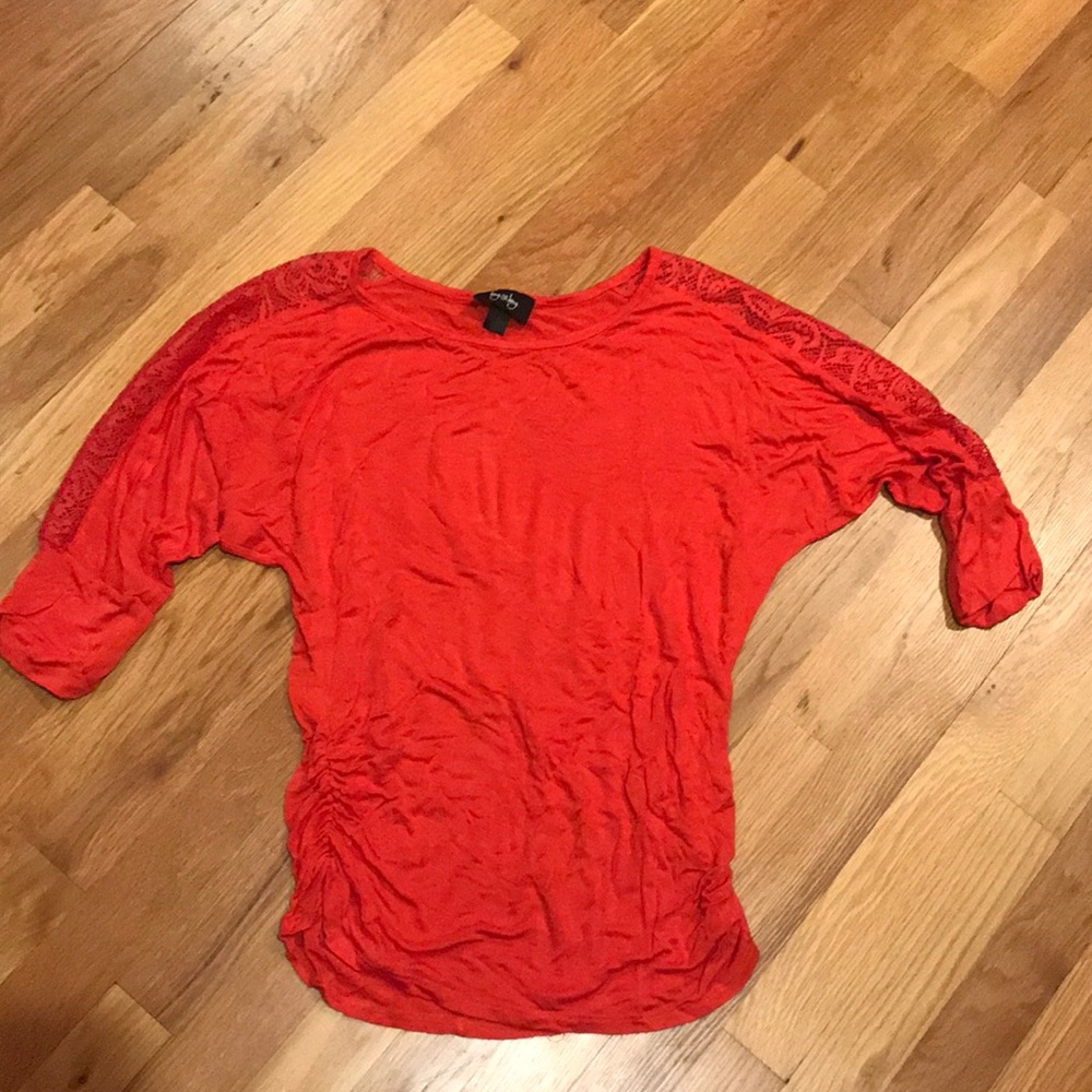 Laced Sleeve Ruched too